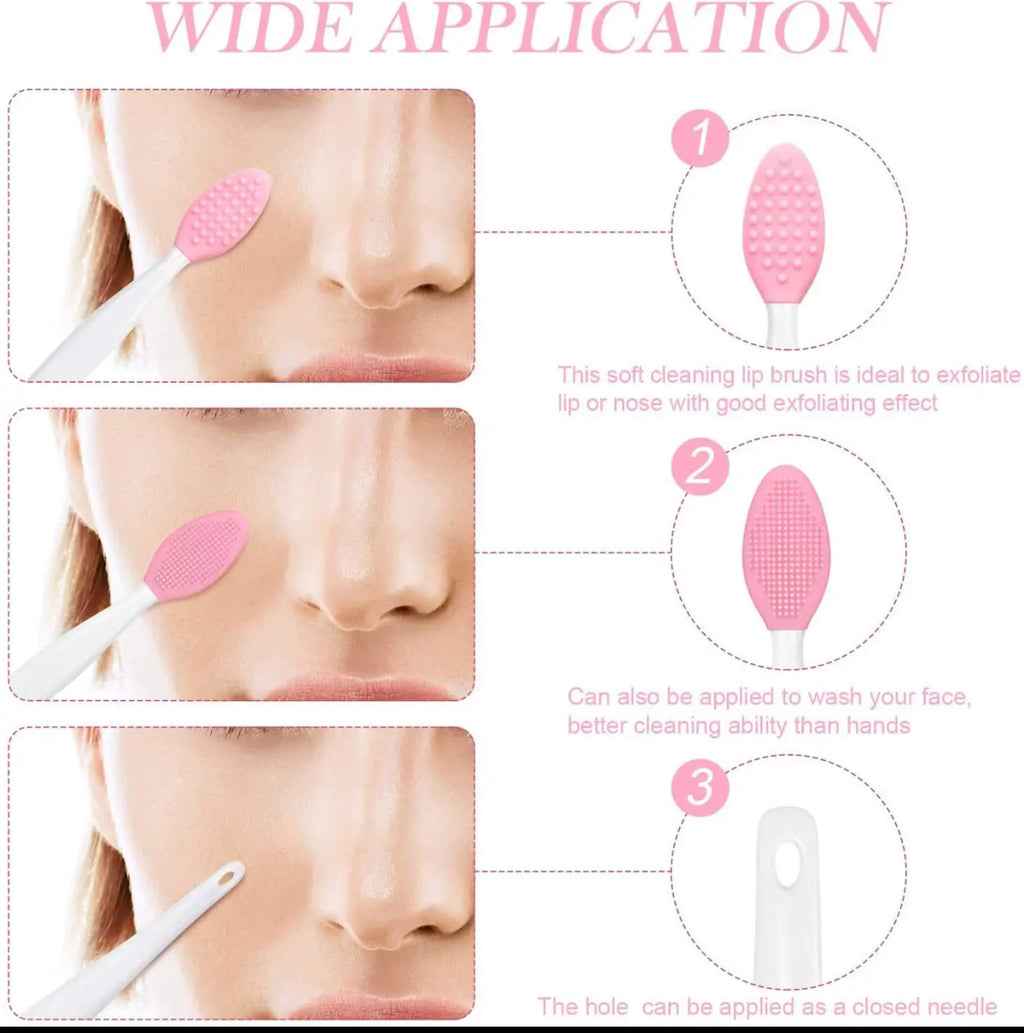 Brosse Visage en Silicone Nettoyante et Exfoliante