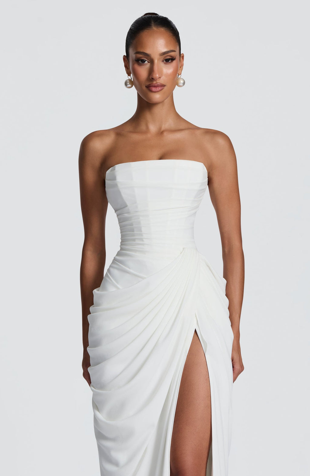 Robe Longue Cyra Ivoire