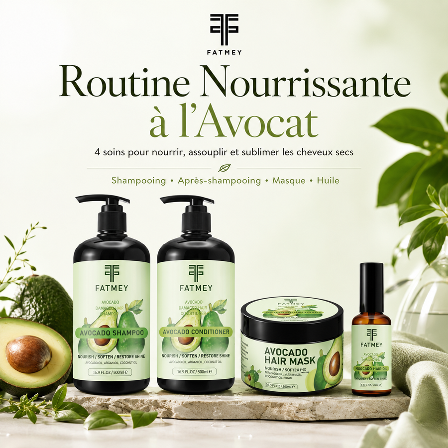Routine Nourrissante à l’Avocat – 4 Soins | FATMEY