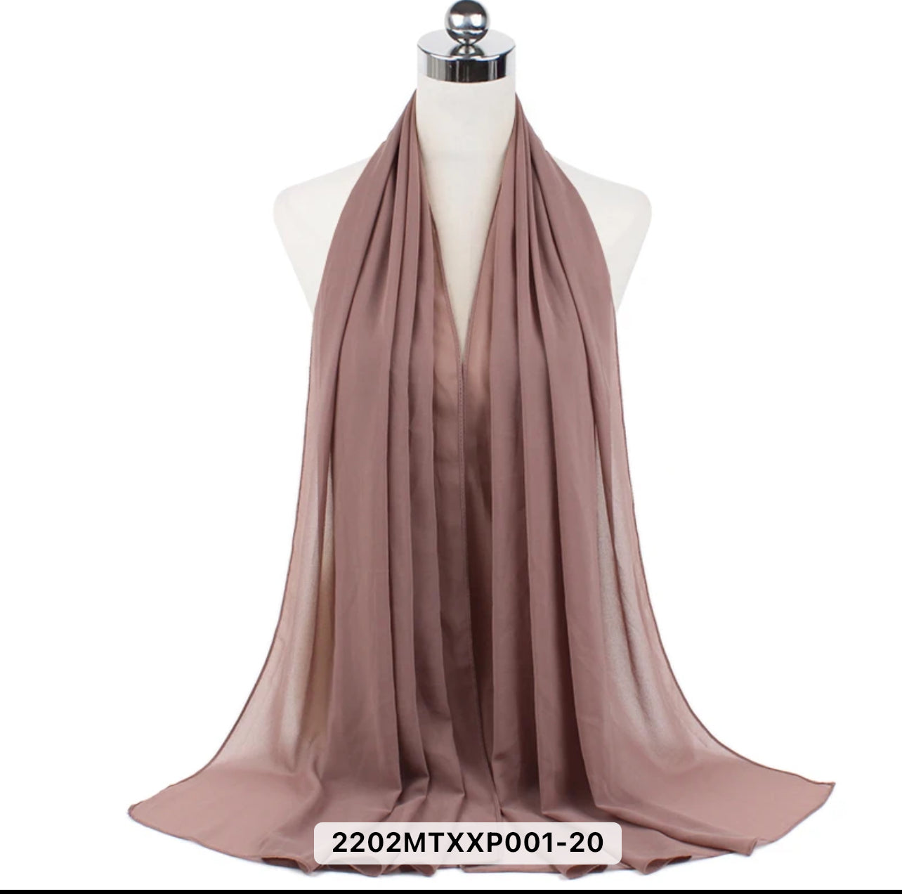 Hijab Mousseline de soie