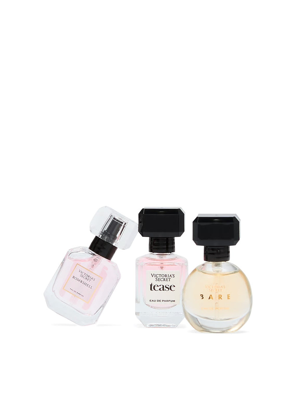 Coffret-cadeau 3 pièces de mini eaux de parfum Victoria’s Secret