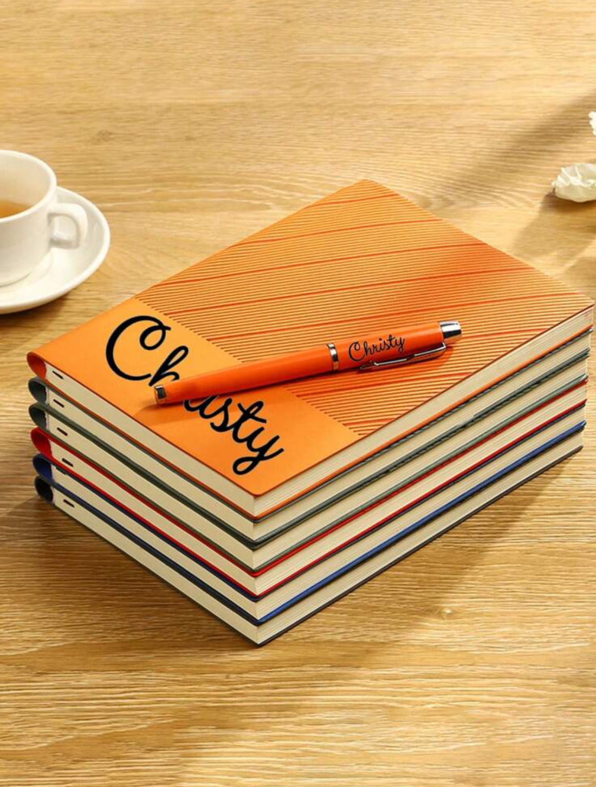 Personalized Premium Notebook and Pen Gift Set