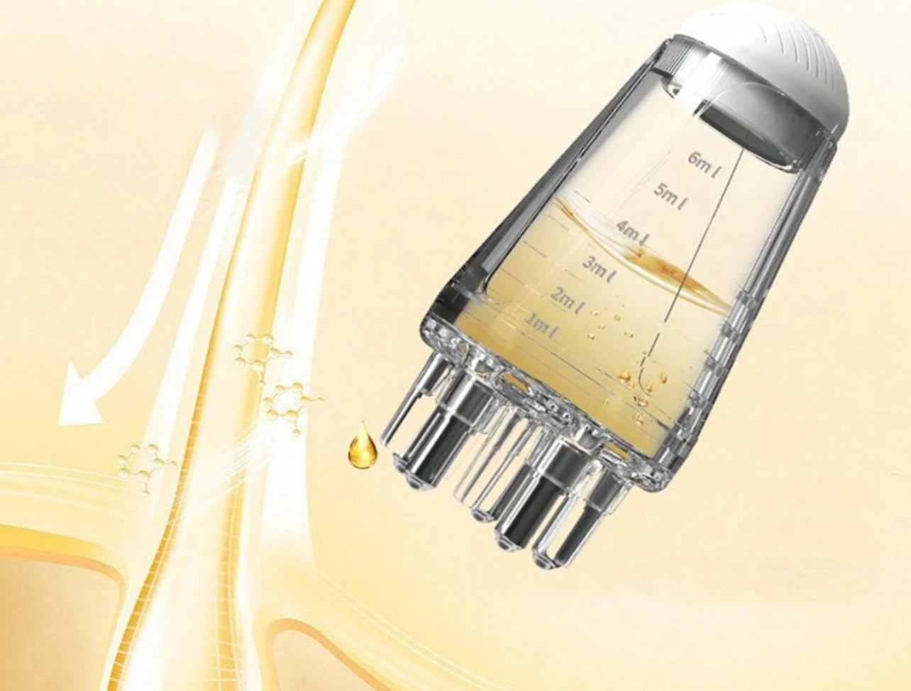 Applicateur de Soin Capillaire Précis – 6 ml