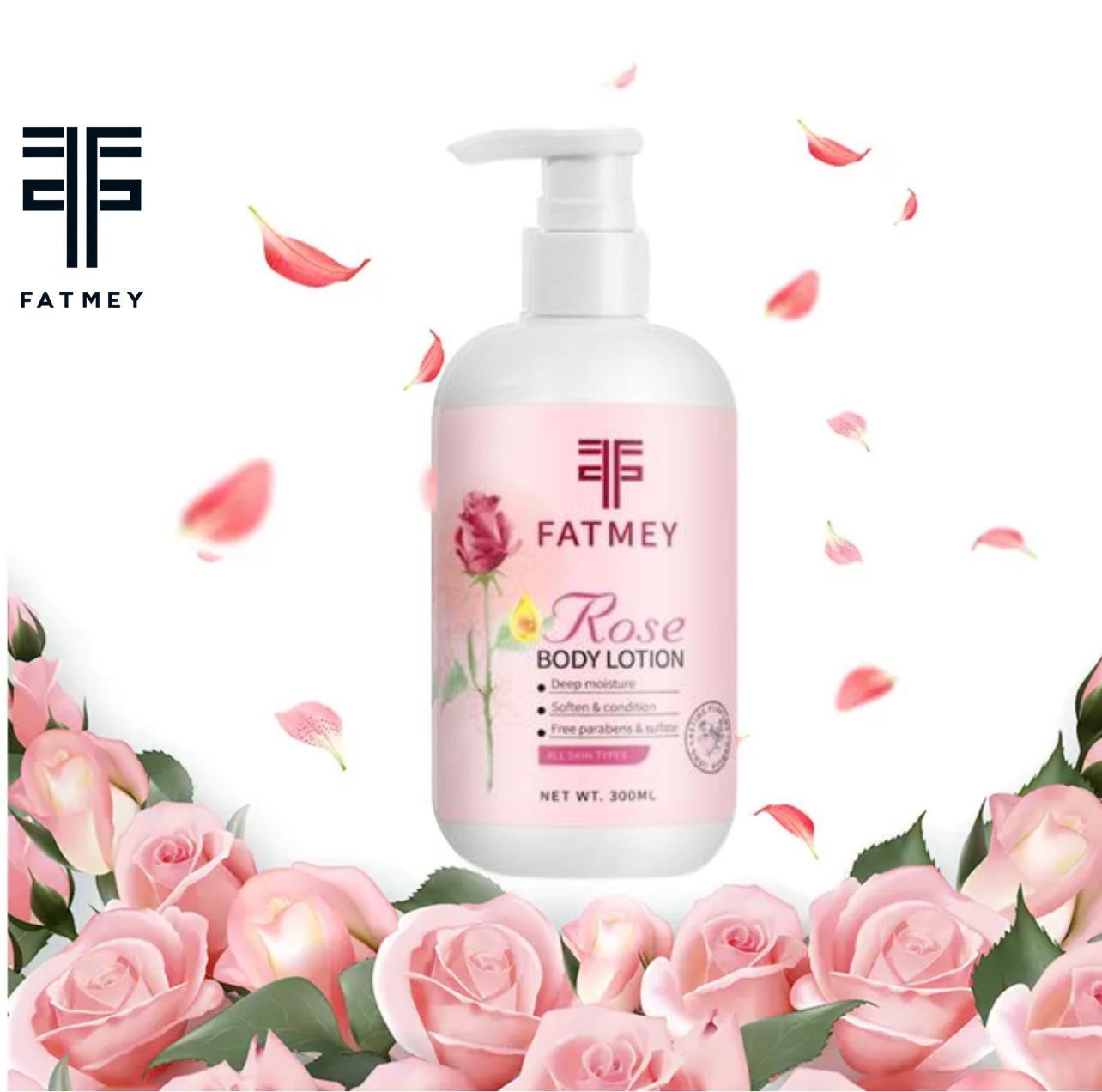 Rose Scented Body Lotion - FATMEY