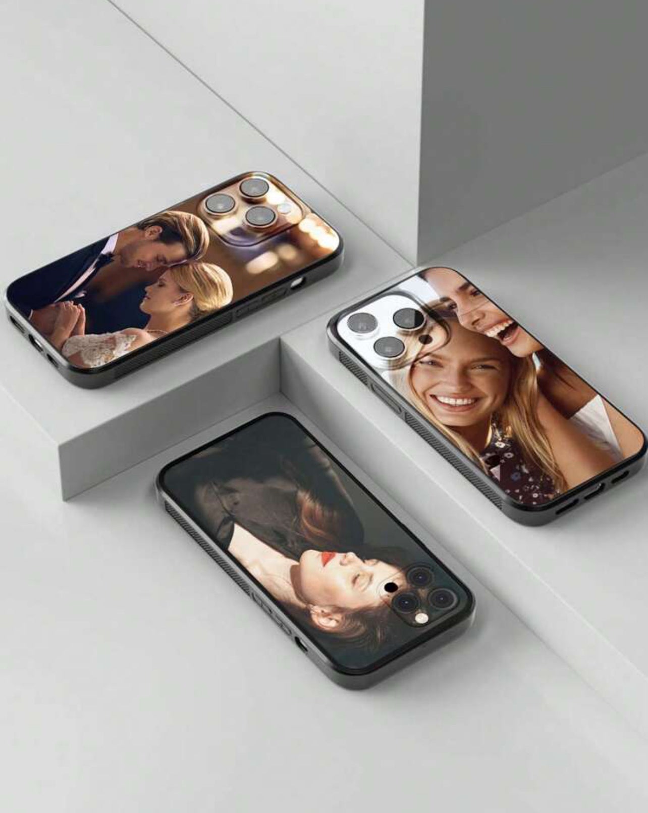 1pc Étui De Téléphone Personnalisé avec image