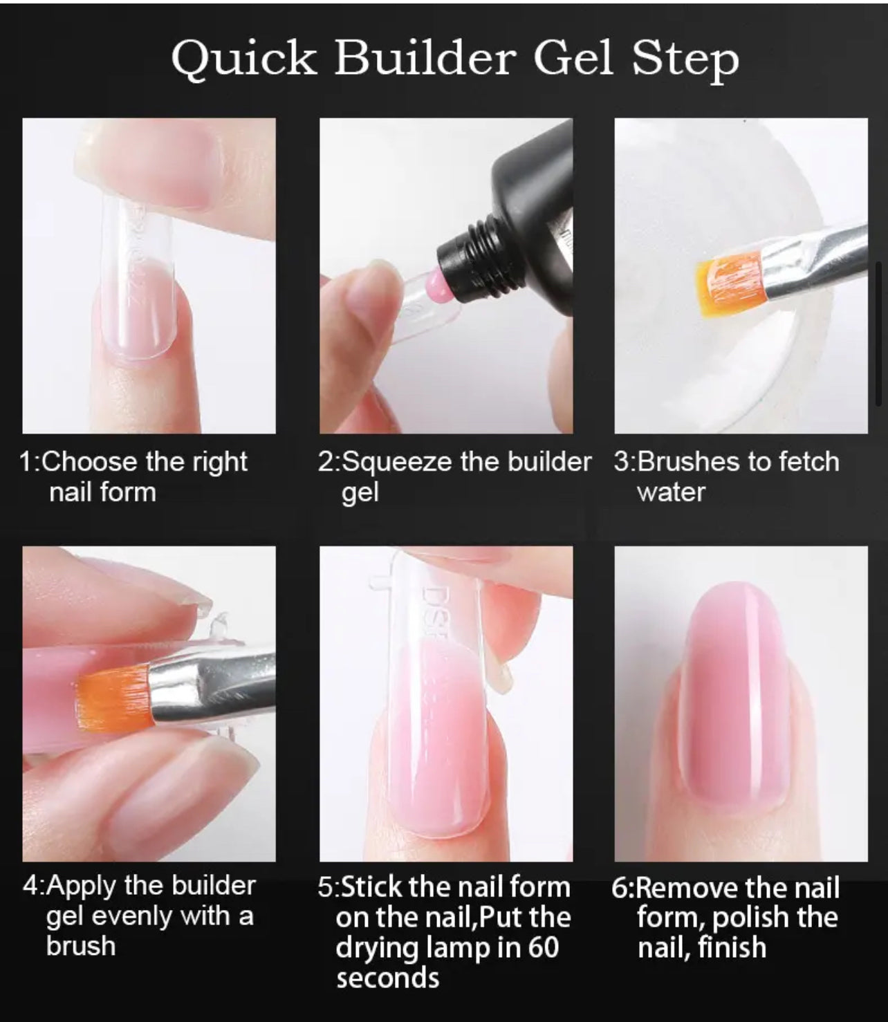 Gel Poly Extension – Manucure Professionnelle UV/LED (15 ml)