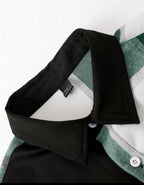 Chemise À Manches Longues À Carreaux