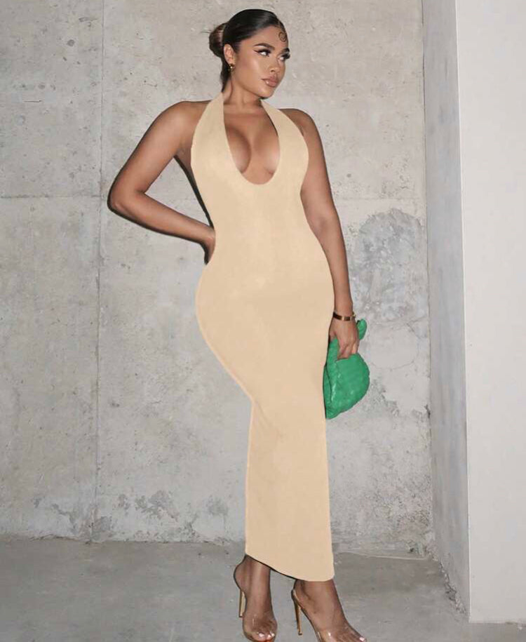 Robe de soirée dos nu