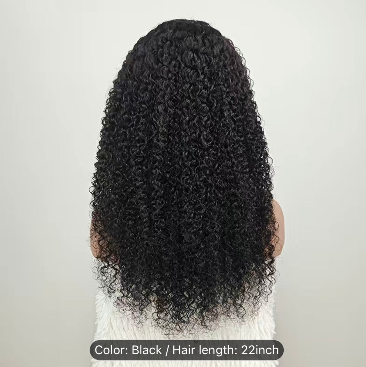 Perruque cheveux humain Kinky Curly / wig 200% 13*4 lace frontal transparente