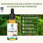 Huile de Ricin Noire Jamaïcaine