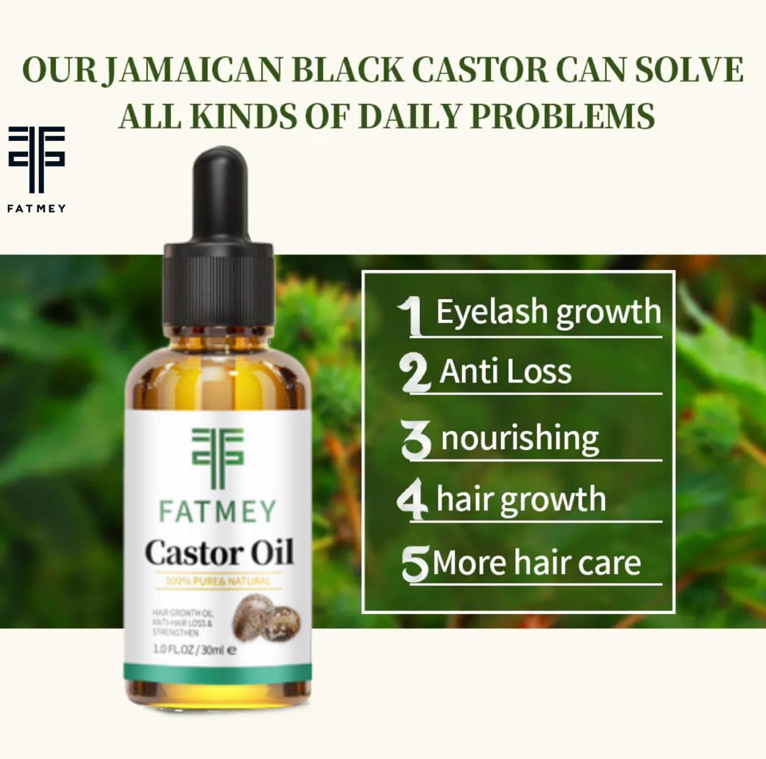 Huile de Ricin Noire Jamaïcaine