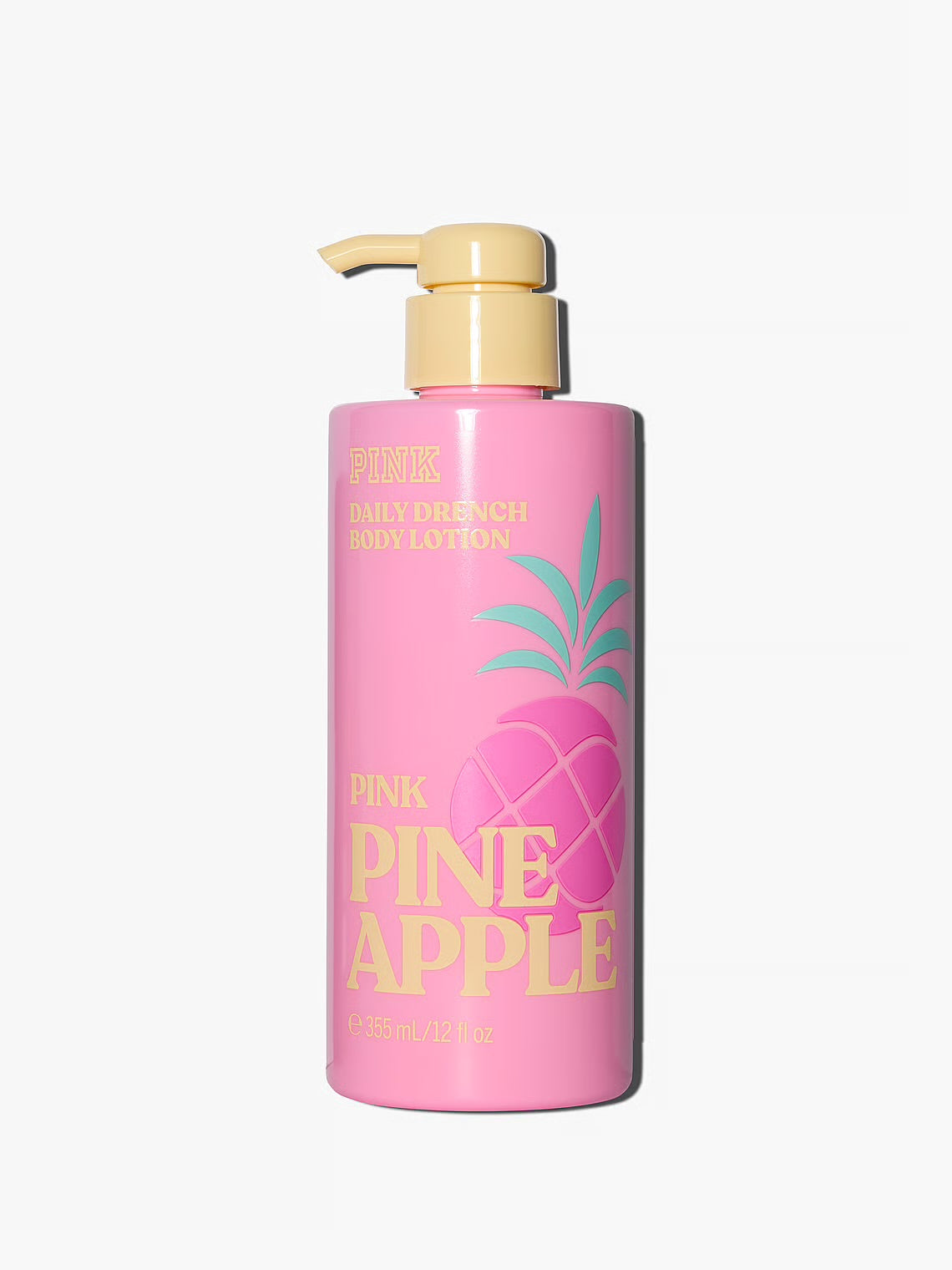PINK – Lait Corps Hydratant Daily Drench Pineapple 355 ml (Édition Limitée)