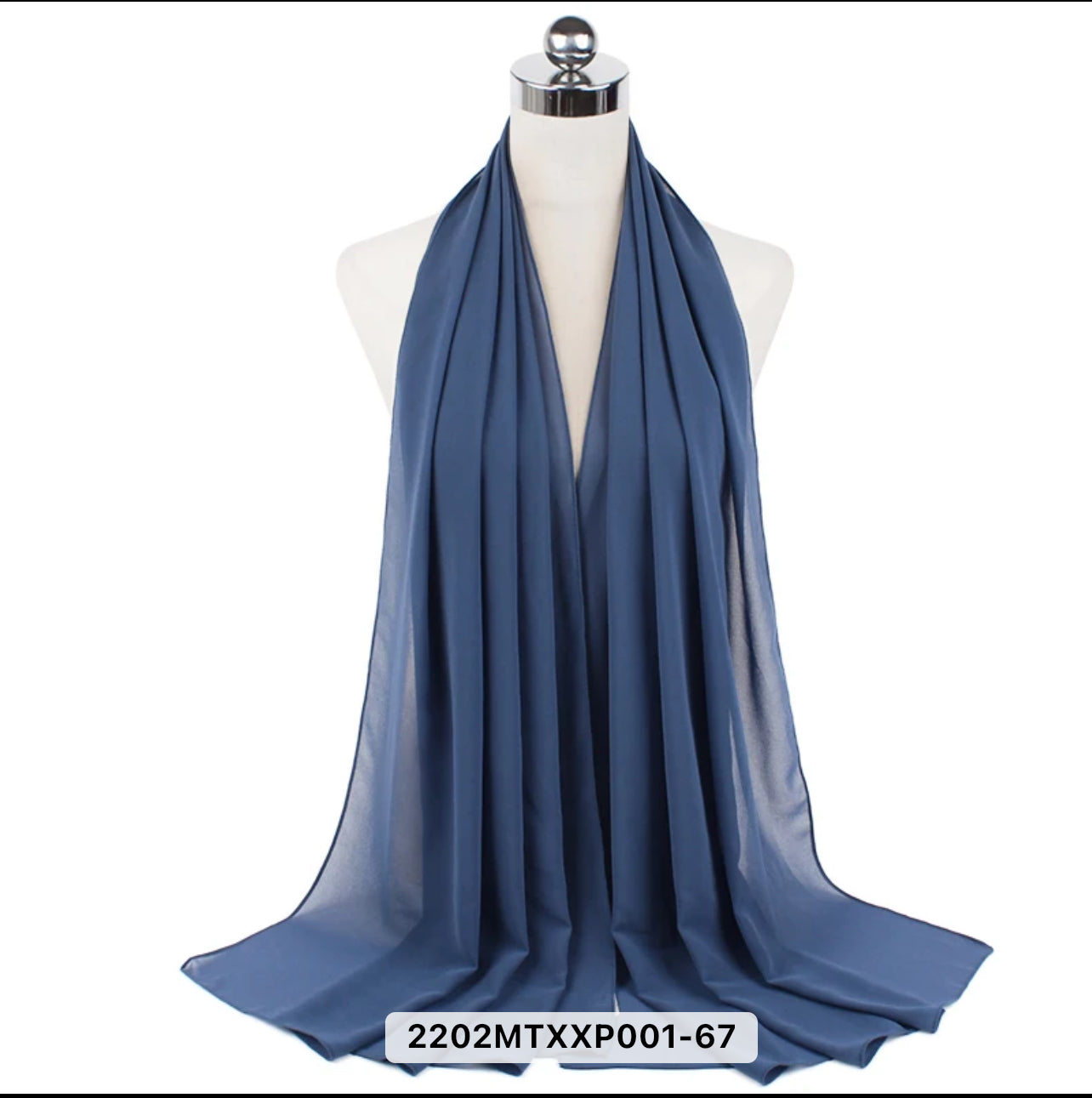 Hijab Mousseline de soie