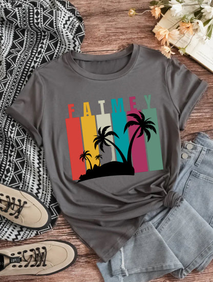 Évasion Tropicale – Collection de T-Shirts Fatmey