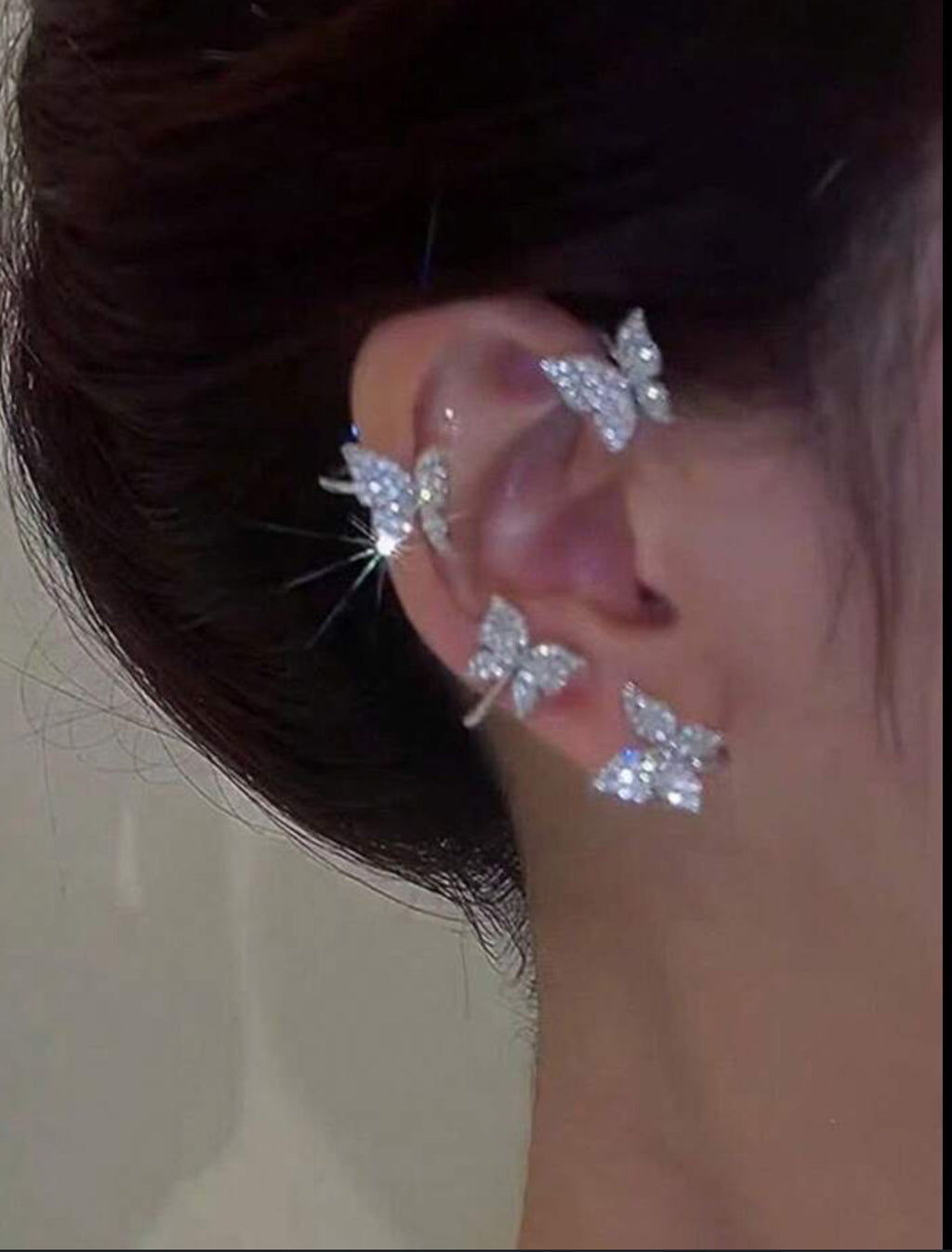 Boucle d’Oreille Papillon – 1 Pièce