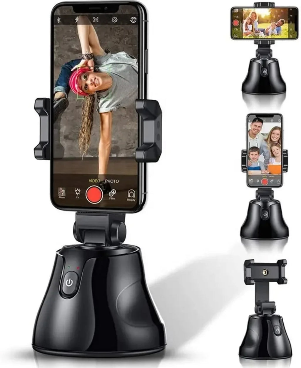 Smart Phone Holder with 360° Auto Tracking