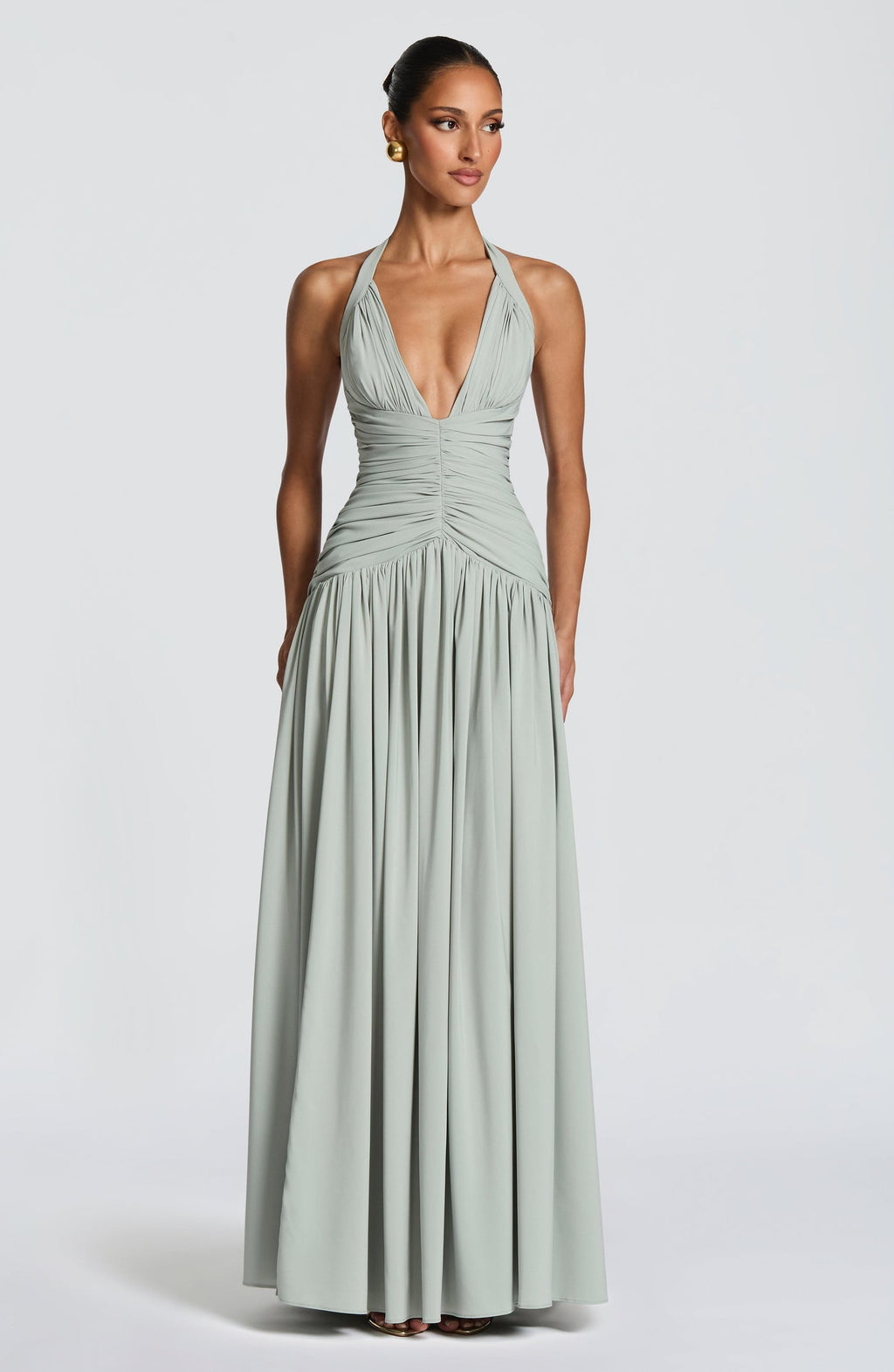 Robe Longue Amaris – Sauge