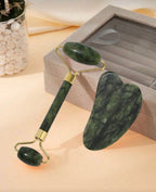 Duo Gua Sha & Rouleau de Jade/Quartz