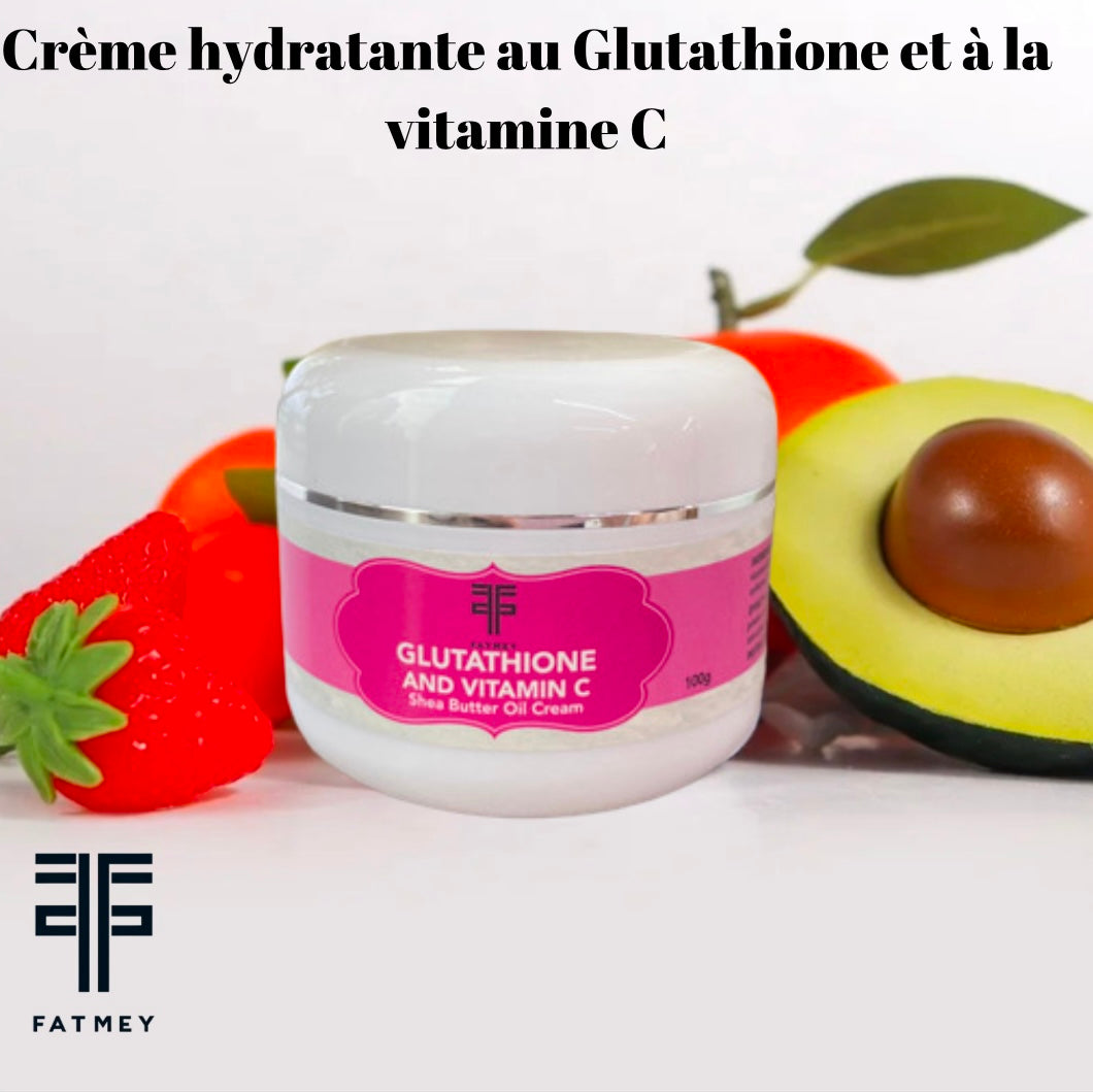 Crème Hydratante au Glutathion et à la Vitamine C