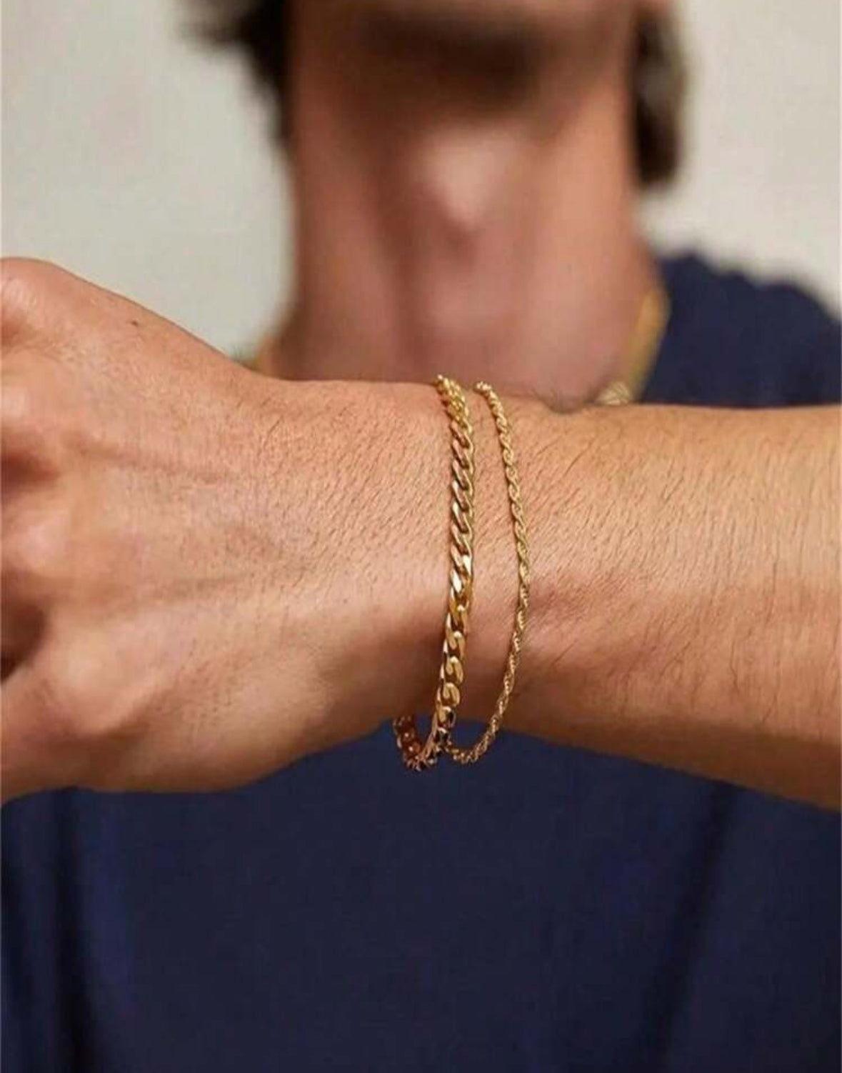 Bracelet Duo Élégance Dorée