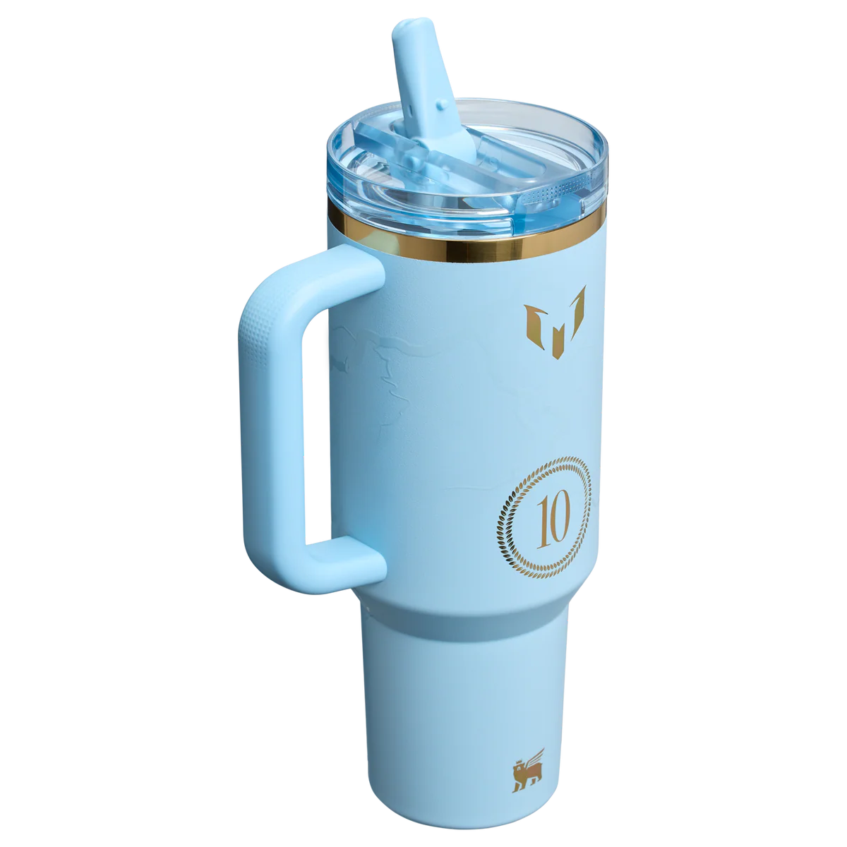 Gobelet isotherme Messi x Stanley Quencher ProTour avec paille rabattable | 1,18 L