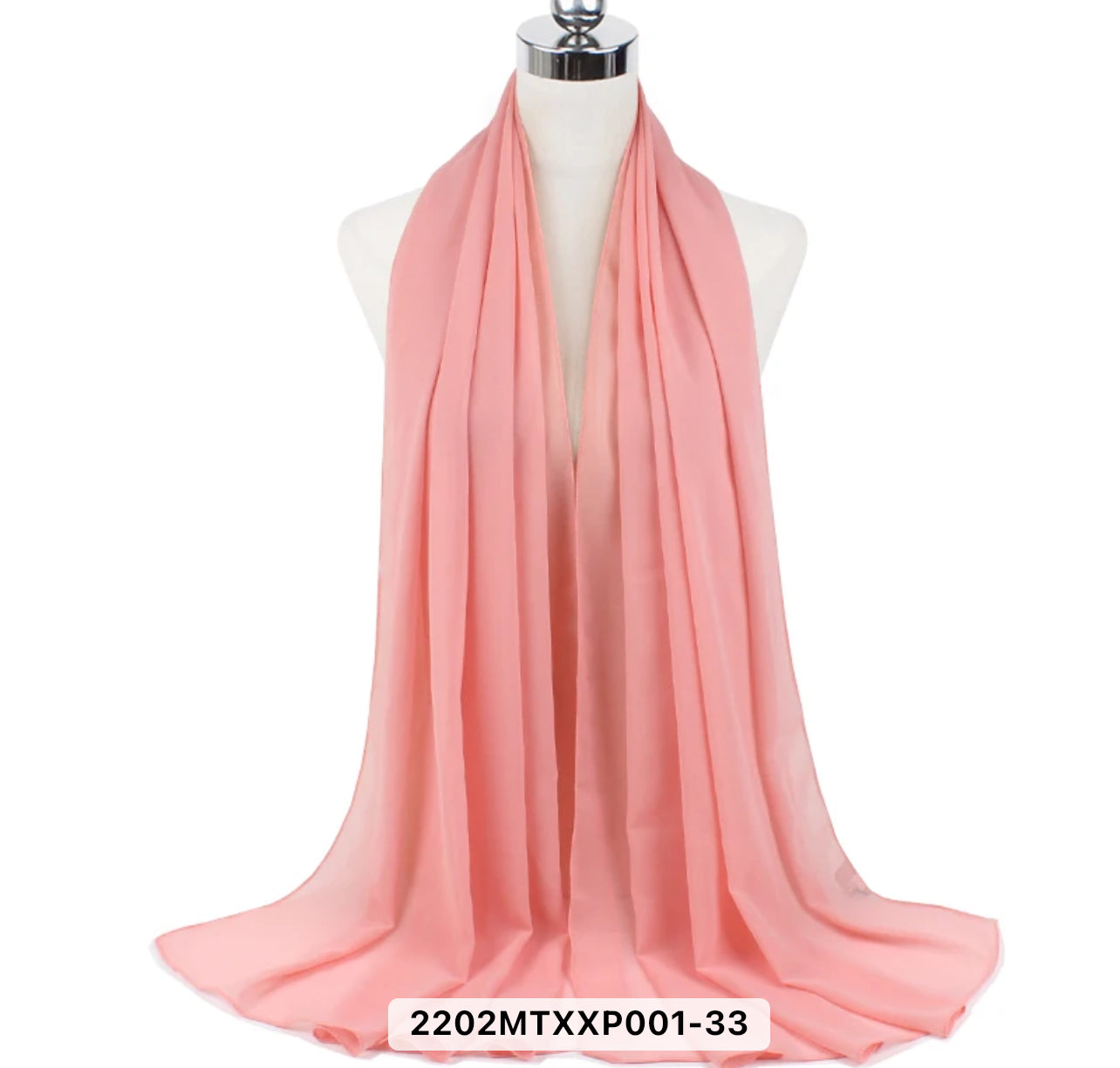 Hijab Mousseline de soie