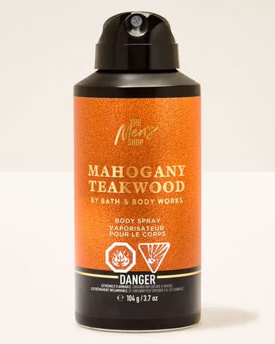 Bath & Body Works Mahogany Teakwood – Spray Corporel Homme 104 g