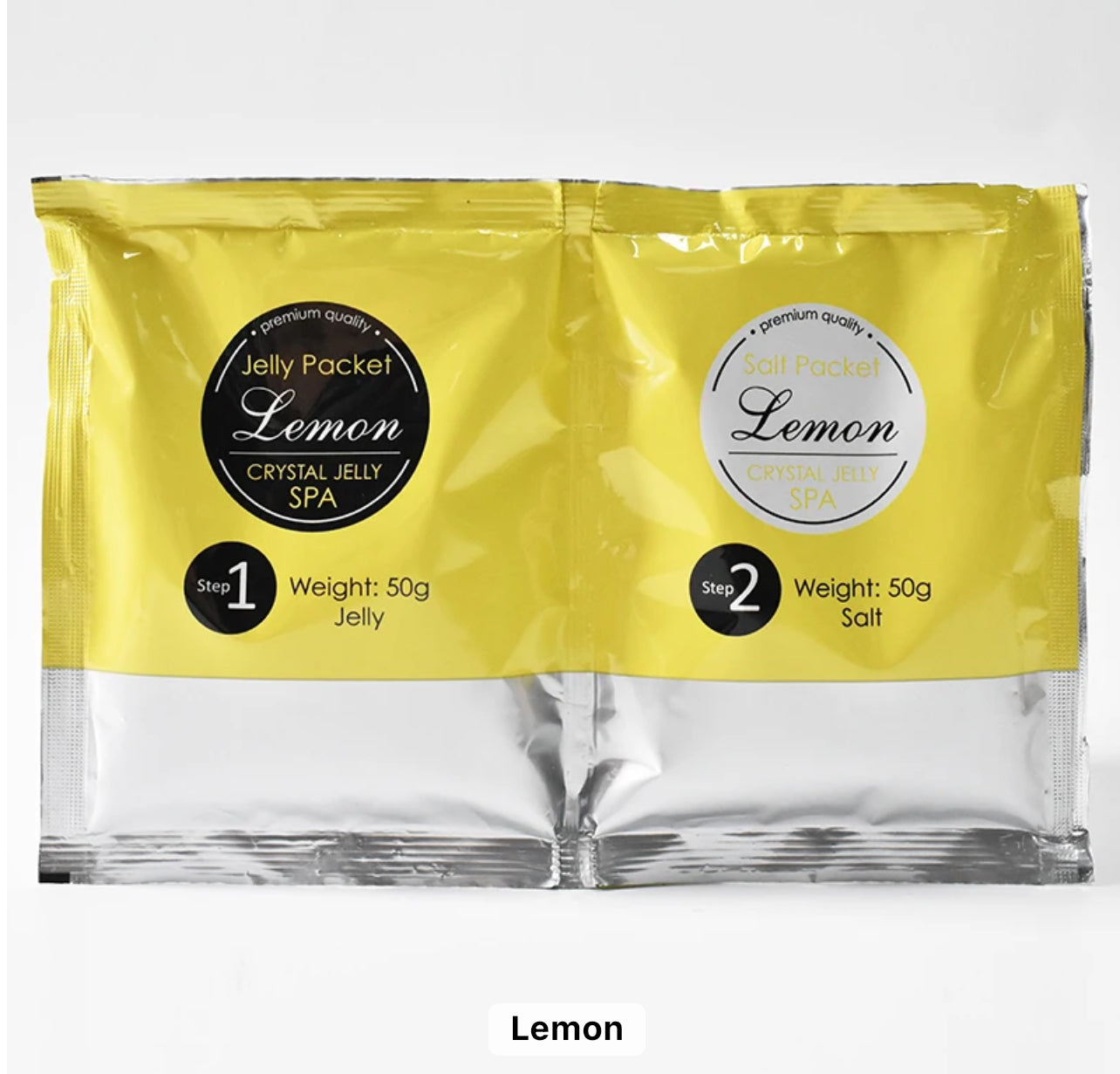 Spa de luxe pour les pieds Crystal Jelly - Thérapie aux sels naturels de la mer