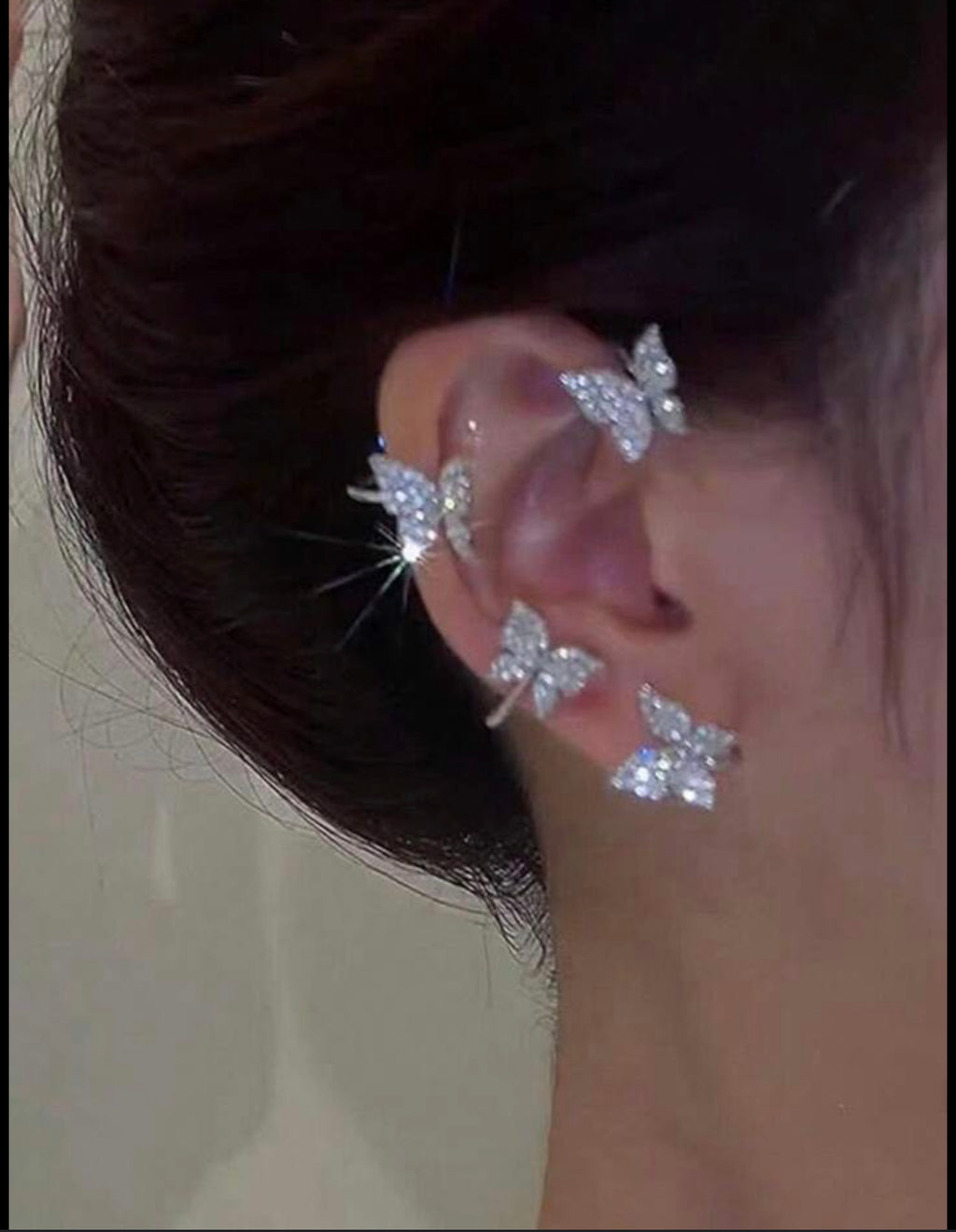 Boucle d’Oreille Papillon – 1 Pièce