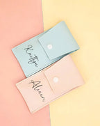 Ensemble de pinceaux de maquillage avec sac combo de nom personnalisé, parfait pour les cadeaux