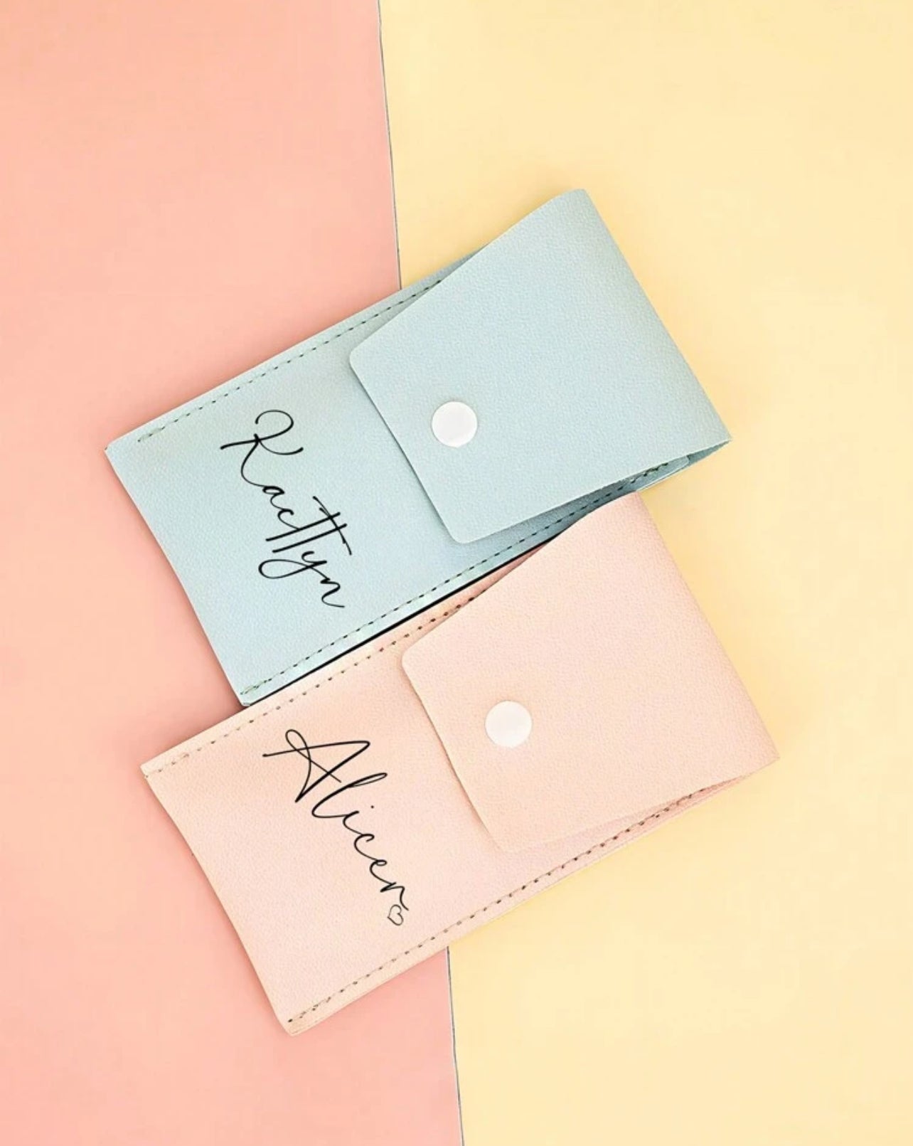 Ensemble de pinceaux de maquillage avec sac combo de nom personnalisé, parfait pour les cadeaux