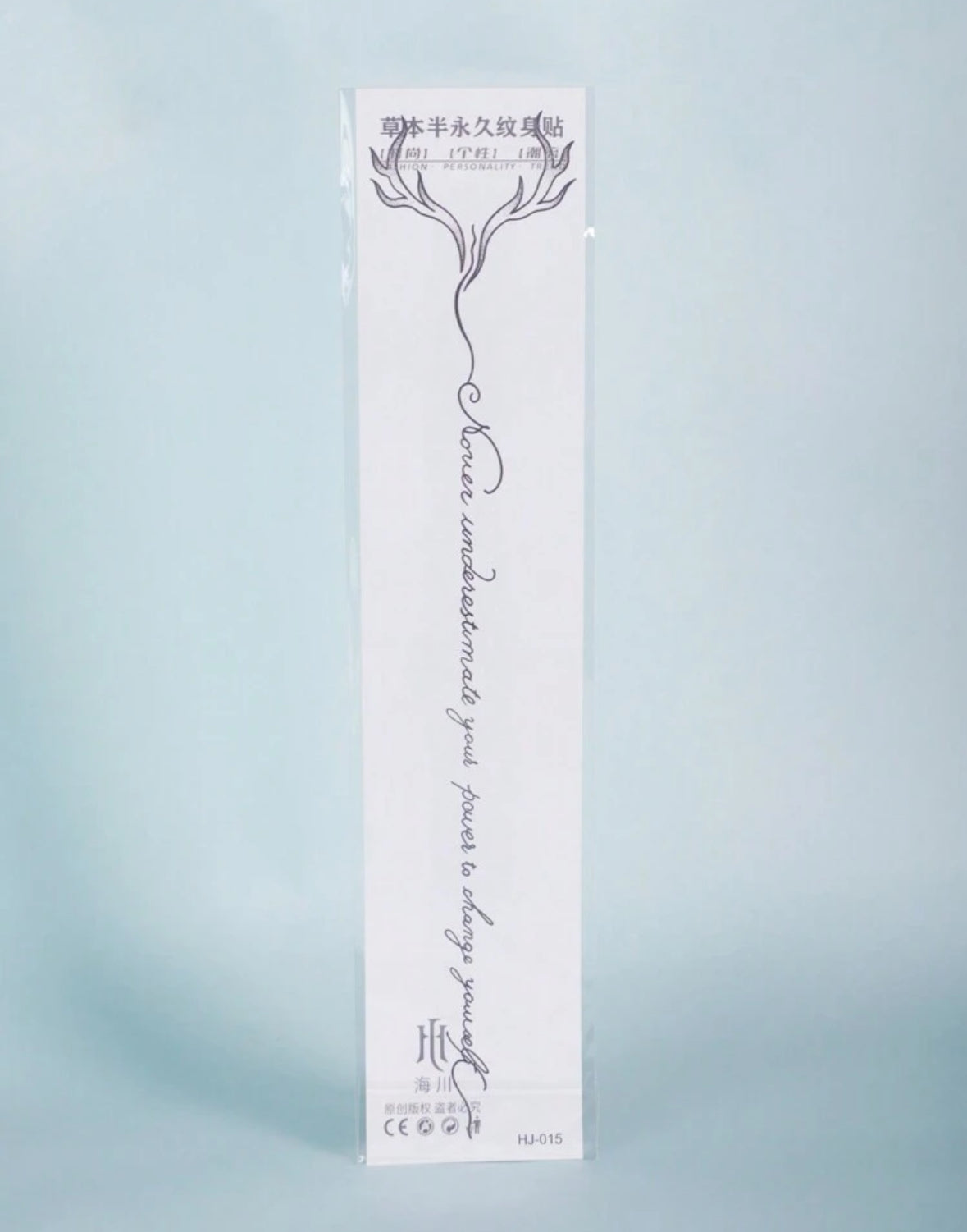 Tatouage Temporaire Épine Dorsale Élégant