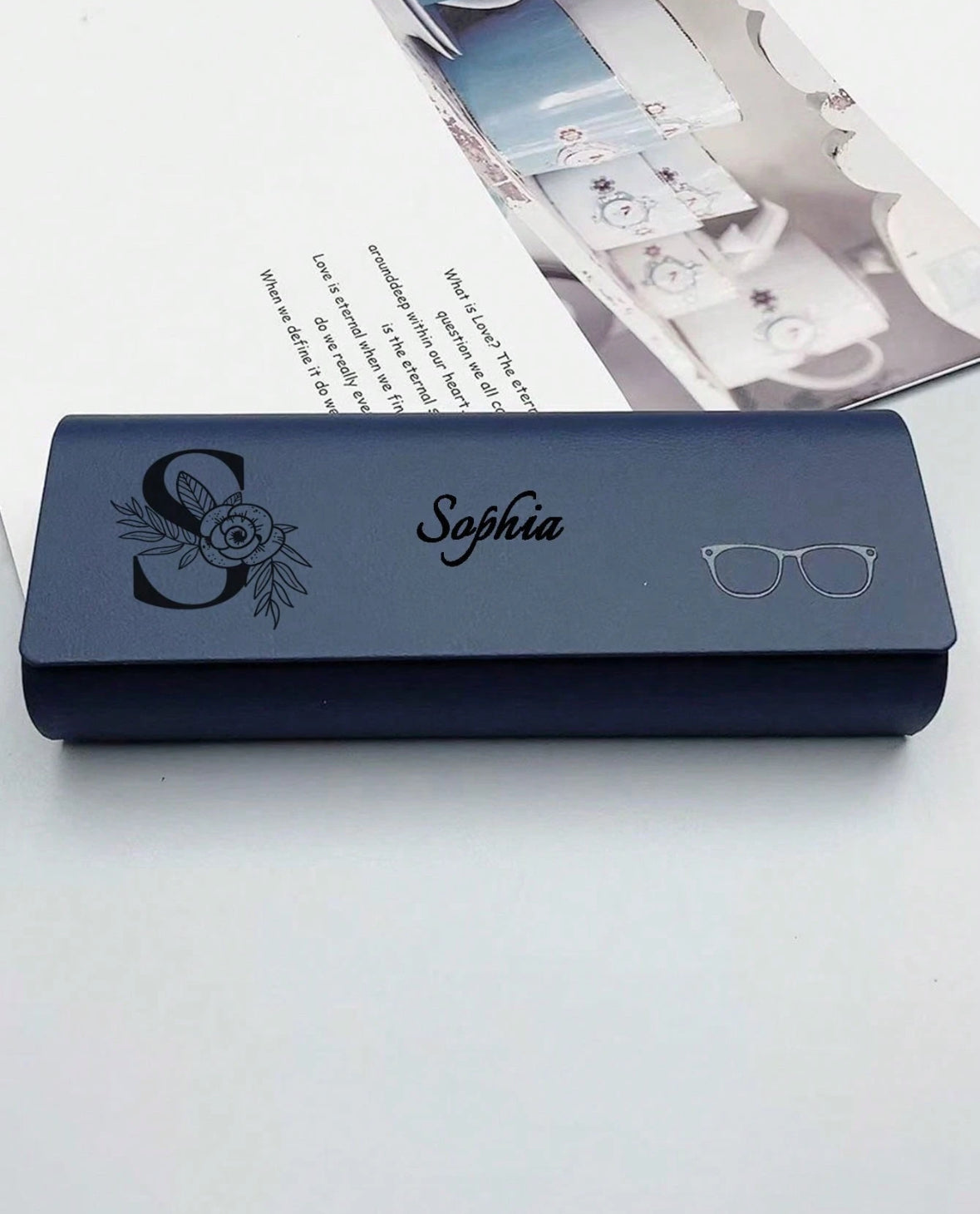 Étui lunettes personnalisés