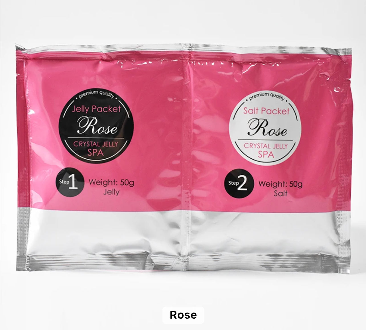 Spa de luxe pour les pieds Crystal Jelly - Thérapie aux sels naturels de la mer