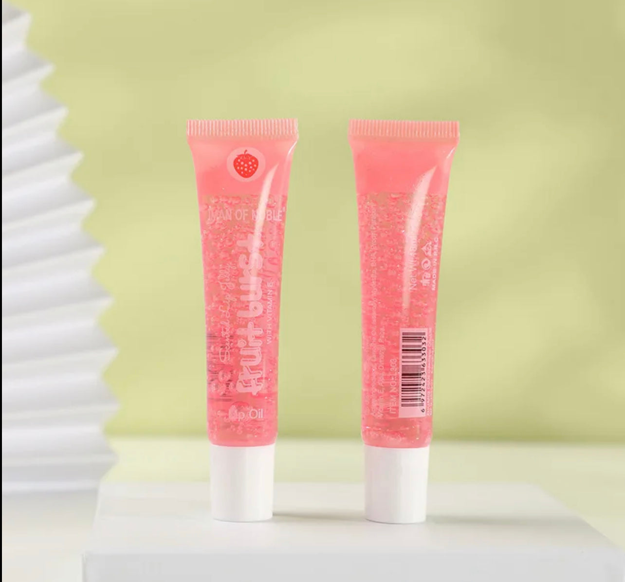 Éclat Fruité: Huiles à Lèvres Revitalisante