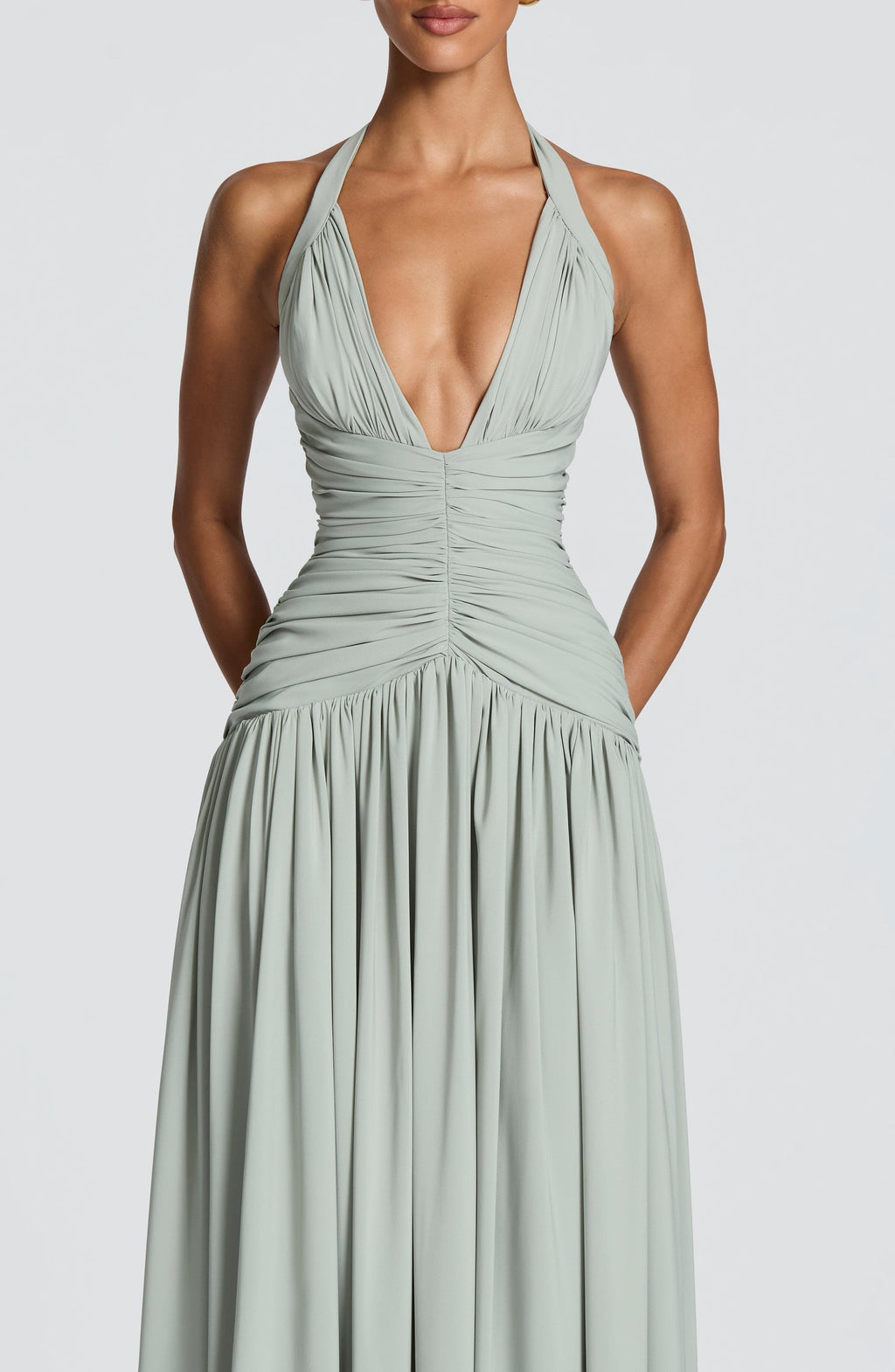 Robe Longue Amaris – Sauge