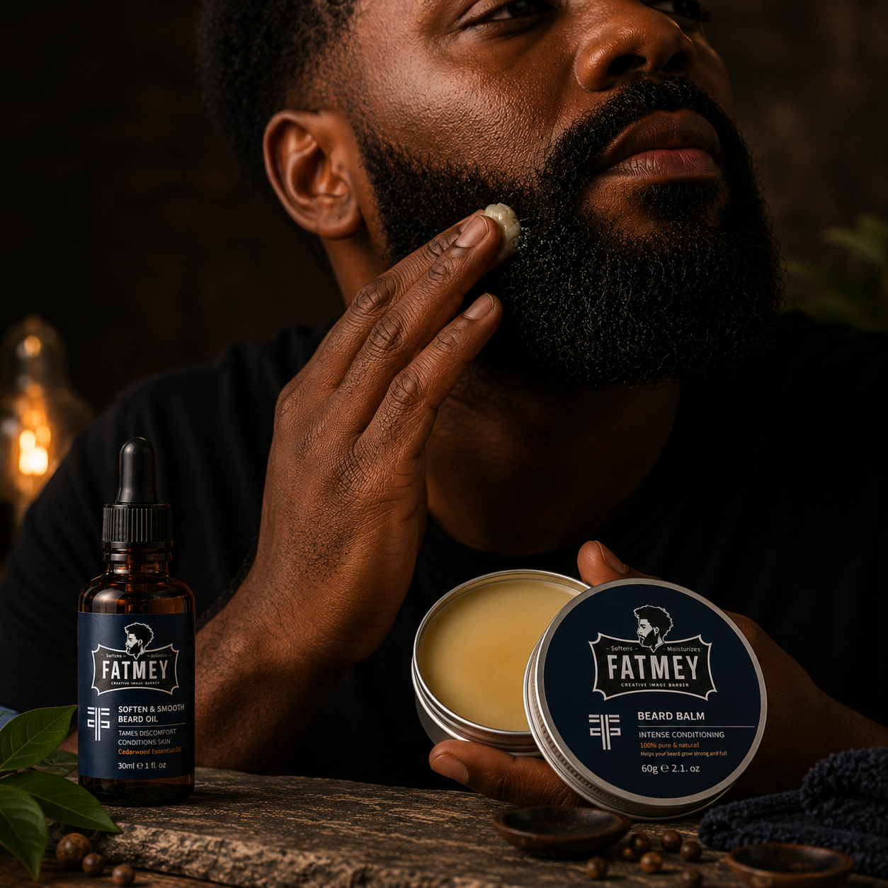Beard Oil & Balm Duo | FATMEY