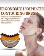 Brosse de Massage Visage et Cou en Bois – Rituel Spa & Détox