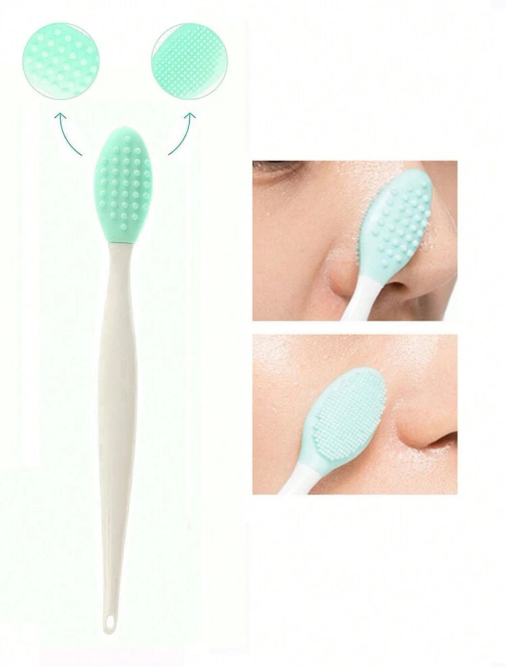 Brosse Visage en Silicone Nettoyante et Exfoliante