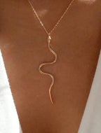 Collier Serpent Minimaliste