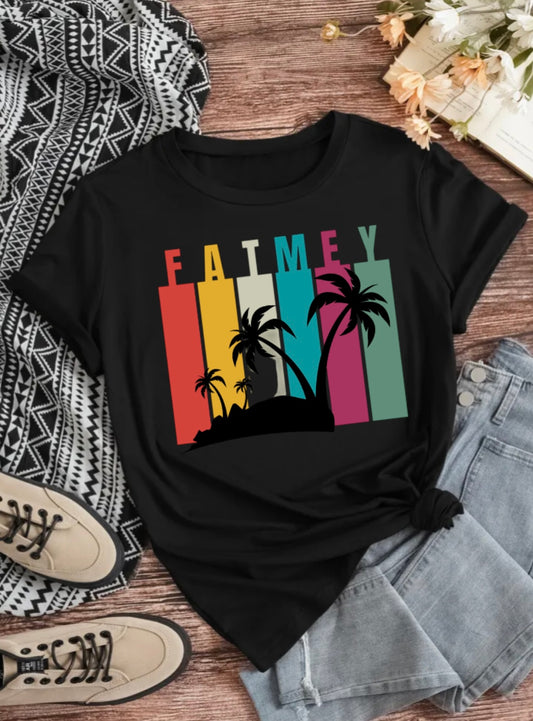 Évasion Tropicale – Collection de T-Shirts Fatmey