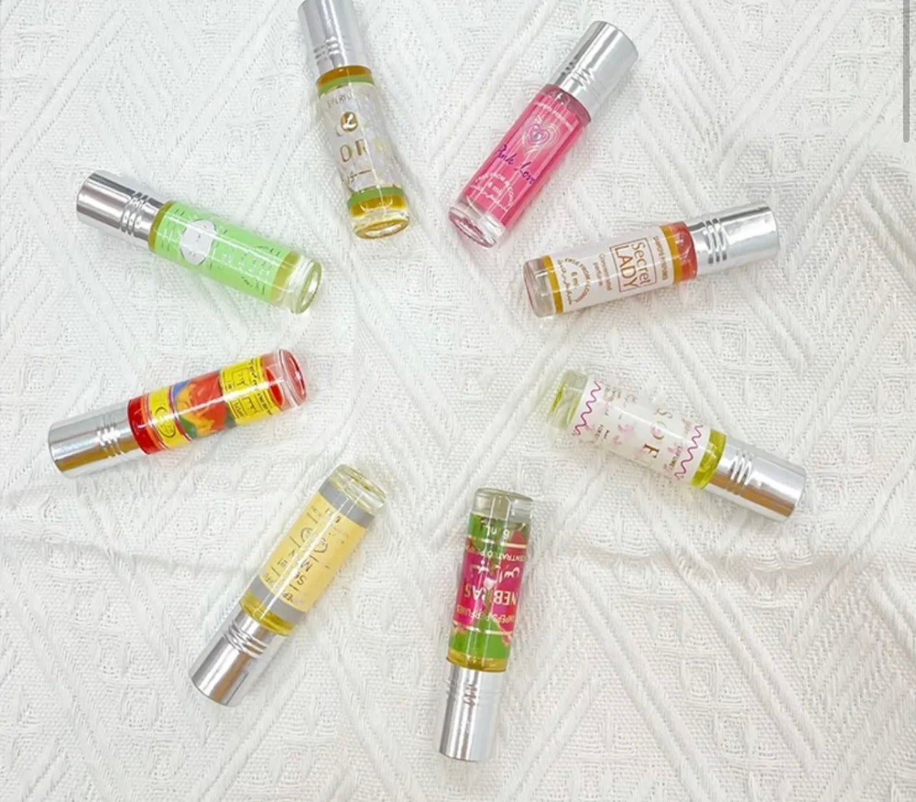 Huiles de Parfum Concentrées – Roll-on Sans Alcool (6 ml)