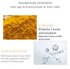 Savon naturel au Curcuma et à l’acide kojique