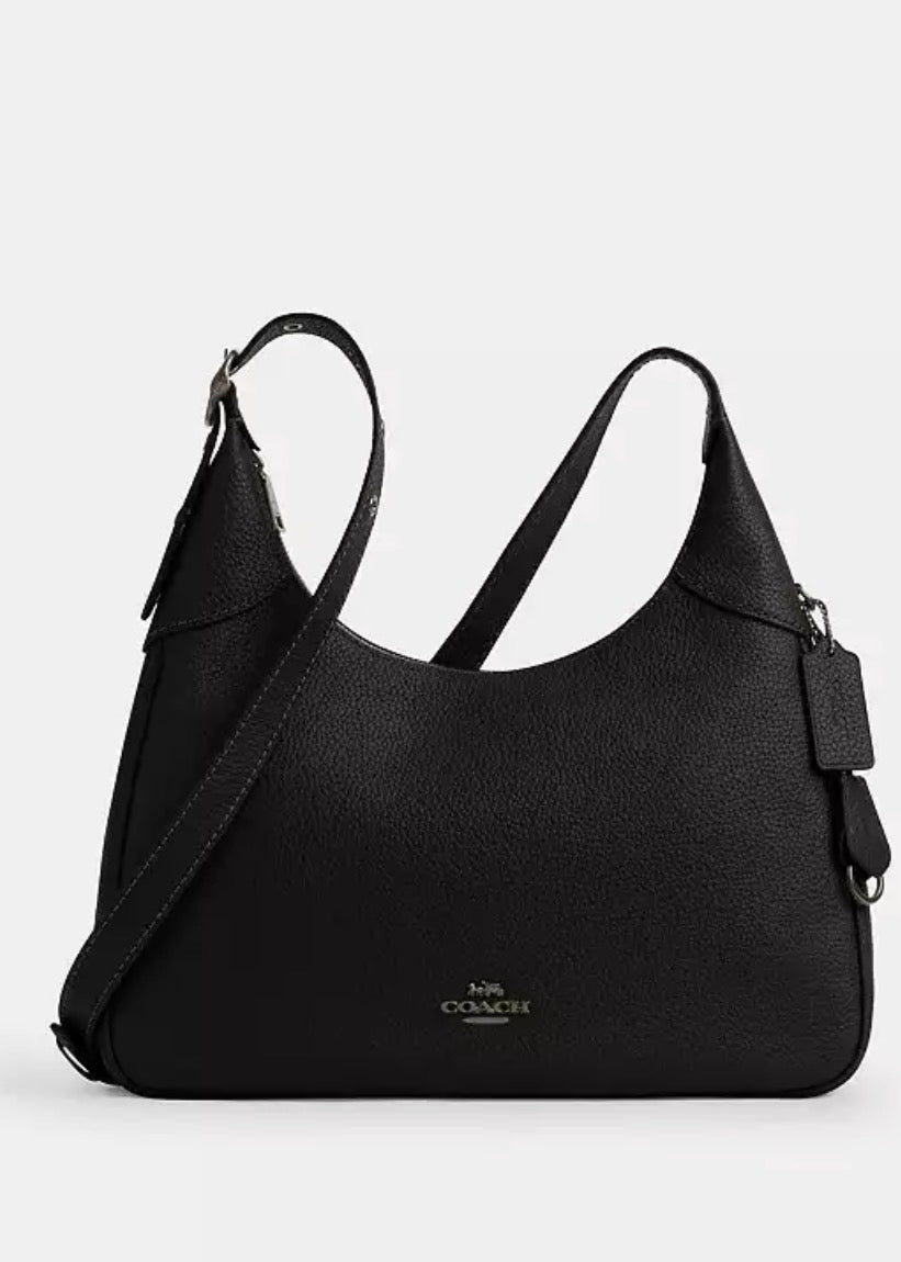 Coach Ella Convertible Smooth Leather Shoulder Bag for Women