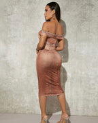 Robe moulante( design jean)