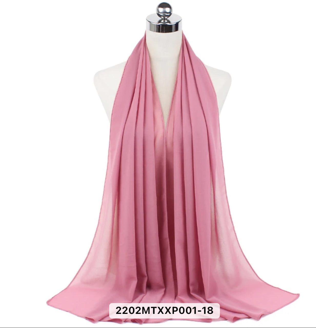 Hijab Mousseline de soie