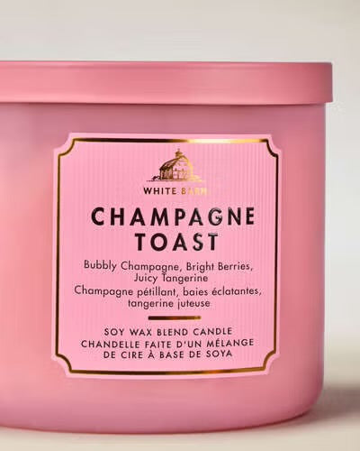 White Barn Champagne Toast 3-Wick Scented Candle – 411 g