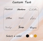 Boîte à bijoux personnalisée avec ruban à nœud