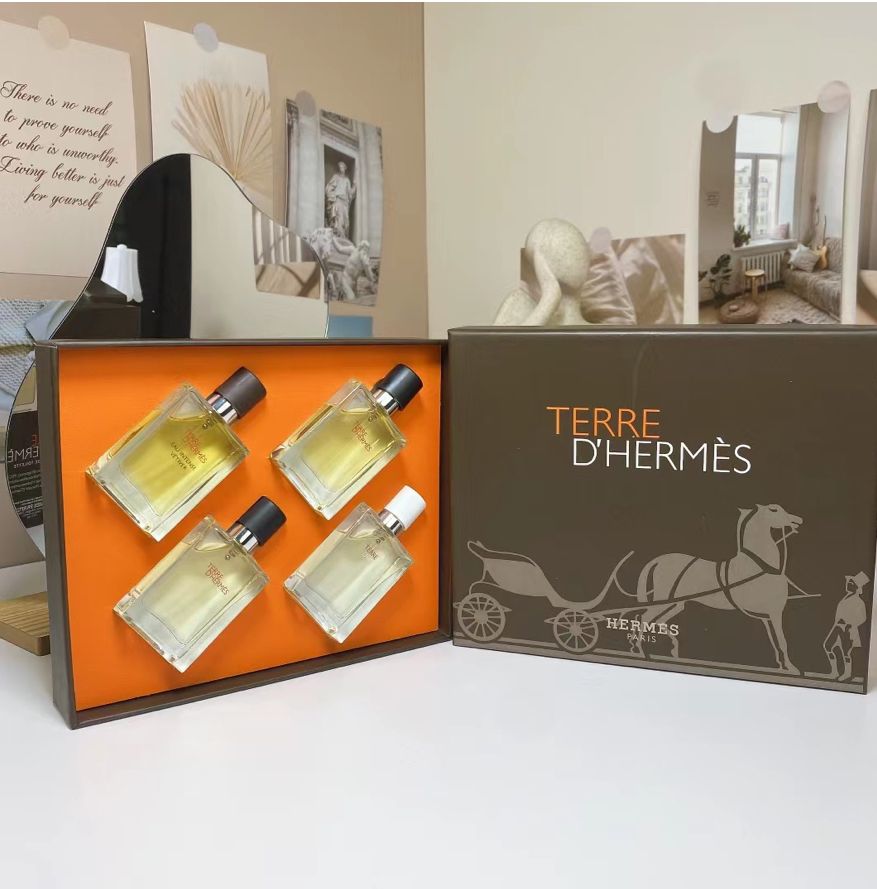 Coffret Terre d’Hermès – Édition Découverte (4 x 15 ml)