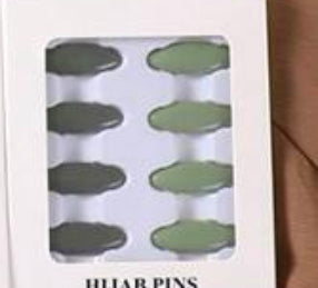 1 boîte Épingles à foulard